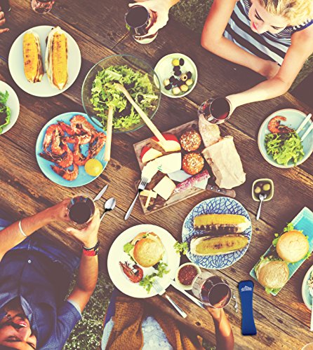 Outdoro Campingbesteck und Reisebesteck aus Edelstahl mit Neopren-Bestecktasche – Ideales Besteckset für Outdoor und Reise - 5