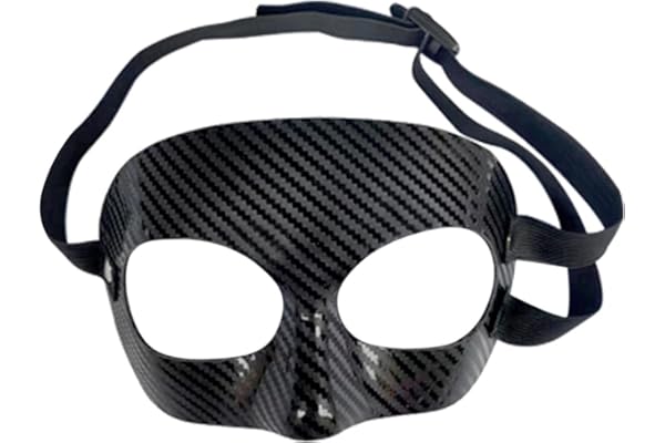 QARIDO Protège-nez pour le sport, masque de protection réglable pour le softball, le basket-ball et plus encore