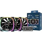 Montech RX120 PWM Siyah Reverse Fan Blade 3 in 1 Pack + Hub Controller