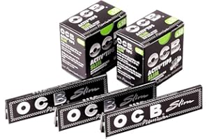 Kombi-Paket mit 3x OCB King Size Slim Papers + 2x OCB Activ'Tips Slim 1 Kombi-Paket