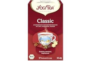 ‎YOGI TEA Yogi Tea Classic Bio - Gewürztee (6 x 37,40 gr)