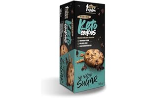 1 Attimo in Forma | Biscotti Proteici Keto per Dieta Chetogenica Senza Zuccheri Aggiunti 160 gr - Basso Contenuto di Carboidrati, Ricco di Fibre, Snack Spuntino Colazione (1 Confezione, Classico)