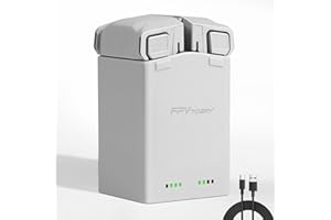 AMAZEAR Mini 4 Pro Battery Charger for DJI Mini 4 Pro/Mini 3 Pro Accessories,DJI Mini 4 Pro/Mini 3 Series Two-Way Charging Hub, Dual Batteries Rapid Charging