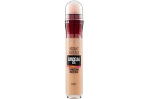 Maybelline New York Korektor Płyn Czyści Wiek, z Goji Jagody i Haloxyl, Obejmuje Cienie i Małe Zmarszczki, 08 Buff, 6.8 ml
