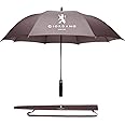 Giordano UV Protection Unisex Auto Open Umbrella Use for Rain, Monsoon, Sunlight, Windproof Automatic Umbrellas for Men and Women |Travel Sleeve, Cover | Golf Size – 23.5 Inch
