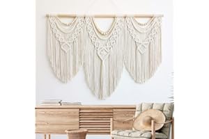 Fashionstorm Tapisserie murale en macramé bohème