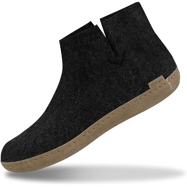 Glerups Dk Modèle BR-02 Unisexe Adulte Chaussures,Chaussures,Semelle En Caoutchouc, Noir, 39 EU