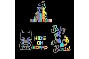 WUDQIJI Baby on Board Aufkleber