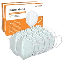 Arcatron 95% Filtration Face Mask - 10 Pack, 5 Layers Dust Protection Against PM2.5 Dust, Smoke and Fog-Proof, Designed…