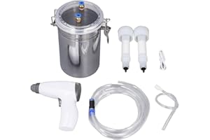 Dpofirs 2L Milking Machine for Cows and Goats, Electric Goat Milking Machine, Goat Milker, Battery Powered Electric Portable Rechargeable Milker Supplies