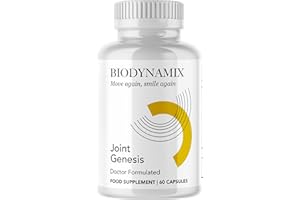 NUTRIZET LTD Joint Genesis, BIODYNAMIX - Move Again, Smile Again - One Month Supply - 60 Capsules