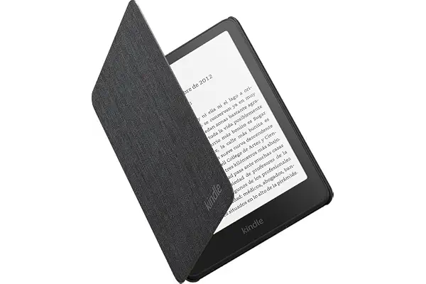 Funda Amazon Kindle Paperwhite y Amazon Kindle Colorsoft | Funda protectora ligera, plegable y resistente al agua | Tela