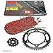 Produktbild Kettensatz Polaris Trail Boss 250 95-99, Kette RK RR 520 XSO 88, offen, ROT, 11/36