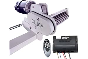 Blugy Caravan mover, aparca-caravanas, hasta 2.500kg, control remoto, giro 360, camping, autocaravana, camper, manual incluido, Tracción en Ambas Ruedas, Maniobras Precisas, 15% de Pendiente