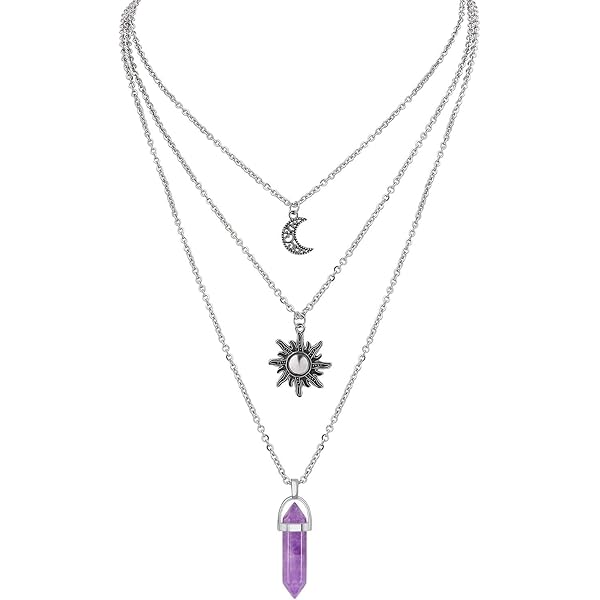 Boucles D'oreilles Pendantes Phases De Lune Noires Scintillantes Faites Main : Bijoux Bohèmes Sorcières - France