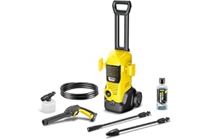 Kärcher Hidrolimpiadora K 2 Premium FJ, 110 Bar, caudal: 360 l/h, Rendimiento: 20 m²/h, Filtro de Agua, 4,2 kg, Pistola de Alta presión, lanzas pulverizadoras, Boquilla Turbo y de Espuma