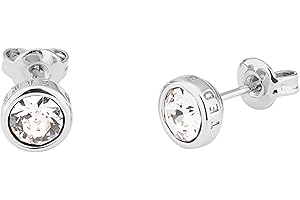 Ted Baker Sinaa Crystal Stud Earrings - Silver or Rose Gold Tone Options