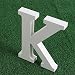 Wishwin White Large Wooden Letters 5.9" A-Z