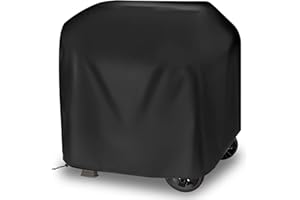 NASHARIA Funda para barbacoa impermeable, Funda Protectora para Barbacoa, cubierta de barbacoa, Cubierta de Gas Parrilla BBQ, Barbacoa Universal para Anti-Viento/UV 105 x 49 x 102 cm
