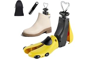 Tigcent Hormas para Zapatos Ensanchador de Zapatos, Horma Zapatos Mujer Hombre Horma Botas Justable Longitud y Anchura (Paquete de 1)