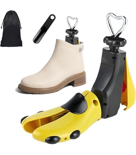 6 Paar Schuhspanner Aus Kunststoff - Verstellbar Für Schuhgrößen 38-47