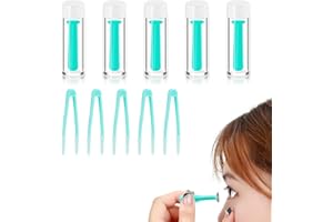 Yuqilin Contact Lens Removal Tool,10 Piezas Aparato para Poner y Quitar Lentillas Ventosas para Lentes Contacto,Removedor Portátil para Viajespistón con Estuche de Almacenamiento para el Hogar y