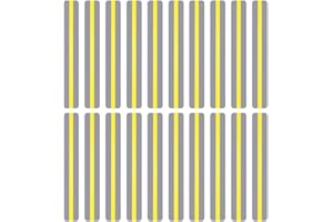 YONII 20 piezas de tiras de lectura guiada, tiras resaltadas, superposición de colores, marcadores destacados, ayuda con dislexia para niños de cristal