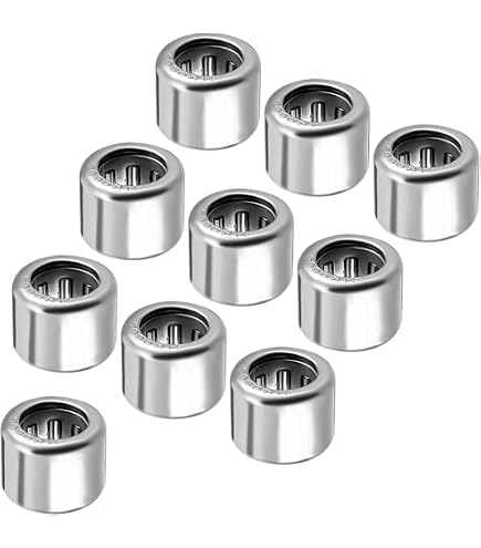 Kozelo 5pz SCE810 Ago Rotolo Cuscinetti - [1/2 x 11/16 x 5/8] Estremità Aperta per Riduttore Utilizzo, Cromo Acciaio Rotoli