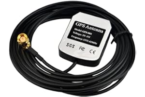 WITMOTION WTAntenna Super Search GPS Mejorado Señal de Beidou Antena Externa Activa 26dB 3 Metros de Longitud Puerto SMA