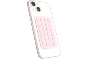 Misomo Pack de 2 Étuis à Ventouses en Silicone Extra Fort | Support pour Selfies et Vidéos | Mains Libres, Accessoires pour Téléphone Portable pour iPhone et Android | Durable & Facile à Utiliser