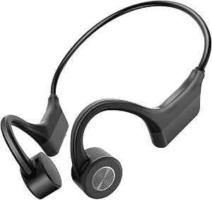 Cuffie Conduzione Ossea, WANFEI Bluetooth 5.0 Wireless Auricolari a Conduzione  Ossea Fili Open-Ear Hi-Fi Stereo con Microfono Cuffie Sport Ultraleggero  per Ciclismo in Esecuzione Palestra : Amazon.it: Elettronica