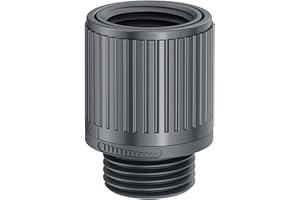 HPLIVE Shower Flow Restrictor Water Flow Regulator Shower Bath Head Water Shower Flow Control Valve Handheld for Shower Head Hand Bidet Sprayer-Black