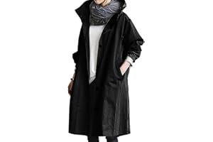 HOUXIANDOU Chaqueta Cortavientos Con Capucha De Gran Tamaño Resistente Al Agua Para Mujer, Chaquetas Ligeras Con Capucha, Gabardinas, Novedad De 2023