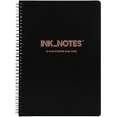 Inknotesbrand : Black'n Kraft Hard Cover - 120 Sayfa Spiralli Not Defteri - &Ccedil;izgili - 21 x 29.7 cm - A4