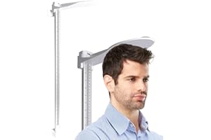 heninhill Stadiomètre Mural Toise de Mesure Taille Jauge de hauteur Télescopique 60-210cm