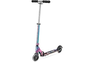 MICRO™ Sprite LED Kinder Kinderscooter | Cityroller mit LED-Rollen | klappbar und Lenker höhenverstellbar | ab 5 J. | Tretroller in 6 Farben erhältlich