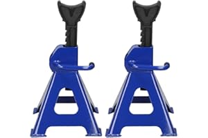 SIKY 3 Ton Car Jack Axle Stand Support Vehicle Holder Lift Tool Garage Workshop Repair, Heavy Duty Car Caravan Van Vehicle Stand Lifting Set Of 2