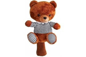 JP Lann Golf Player Supreme Heady Bear Couvre-Club de Golf pour conducteurs