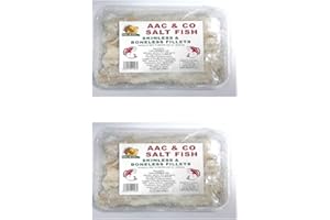 GENERIC AAC & CO Salt Fish Skinless & Boneless Fillets 250G | Pack of 2
