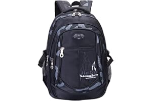 SOMBLG Mochila Niño Mochilas Escolares Chico Adolescente Grandes Niños Mochila Impermeable Colegio Escolar Adaptable Instituto