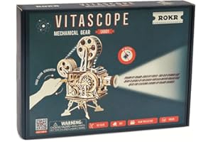 ROKR LK601 Charlie Chaplin puzzle 3D z drewna, único