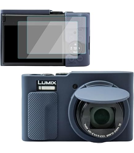 Housse Silicone Pour Appareil Photo Lumix Tz99/Zs99 - Protection Anti-chocs, Coupe Précise, Plusieurs Couleurs - 4
