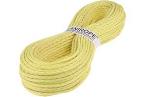 Kanirope® Aramidseil ARABRAID 3mm 15m Gelb 8-fach geflochten