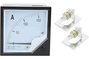 Kadimendium 6L2 Puntatore AC Amperometro Pannello Analogico Misuratore di Corrente Pannello Ago Amperometro Puntatore Tipo Amperometro 150A/5A