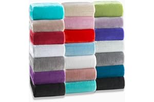 ‎MALIKA MALIKA Warme Plüsch Spannbettlaken Cashmere-Touch Bettlaken Jersey Flanell Fleece Spannbetttuch Laken Biber-Touch, Farbe:Anthrazit, Größe:90-100 x 200 cm