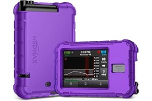 MEDMAX Silicone Custodia per Tandem T:Slim X2 / T:Slim Insulin Pumps, Protettiva Antiurto Leggera Cover con Cornice Rialzata per Tandem T:Slim/T:Slim X2 Pompe di Insulina, (Viola)