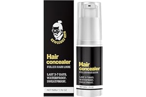 Mnozreo Haarabdeckstift,Hair Concealer für Männer,Wasserfest Haar Auffüllen Temporärer Grau Concealer Spray,Wasserfeste SchweißfestHaaransatzverstärker,Root Coverage Fuller Creme