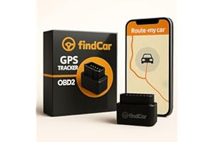 FINDCAR GPS CAR TRACKING findCar OBD - Localizzatore GPS per auto, moto e altri veicoli| Installazione semplice | Posizione in tempo reale | Localizzatore GPS per auto (OBD 2G)