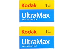 Kodak Ultramax 400 Color Negative Film (ISO 400) 35mm 24-Exposures - 2 Pack (2 Items)