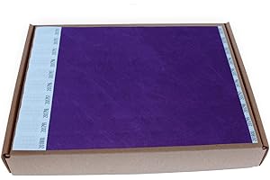 MPM MP - Tyvek Pulseras 1000 unidades para Eventos, Color Violeta
